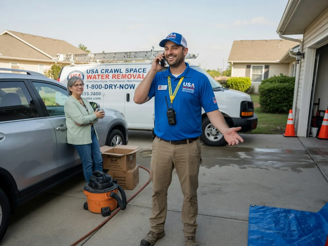 Crawl Space Water Removal Maysville, OK FAQs